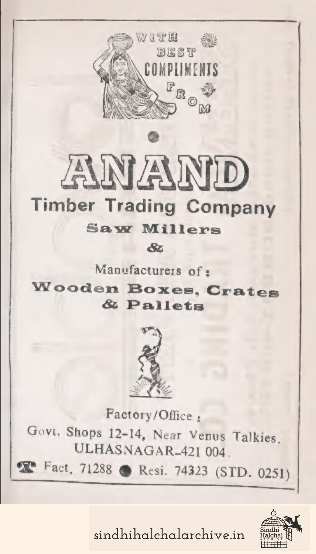 Image of AD ANAND
Timber Trading Company